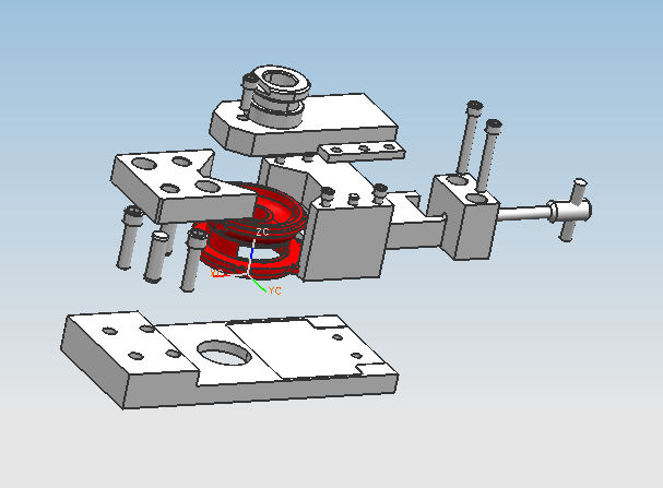 车床连接座加工工艺及钻φ40孔夹具设计【含三维UG和SolidWorks】